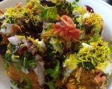 A picture of step 4 of Pav pakoda chat.