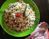 A picture of step 4 of Methi Pulao.