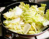 A picture of step 4 of Easy Authentic Pork Belly and Cabbage Stir-Fried Noodles with Thick Sauce.