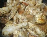 A picture of step 3 of Murgh Chaney.