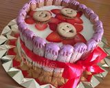 Foto del paso 9 de la receta: Tiramisú primaveral de fresas 🍓🌸