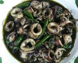 Foto langkah ke 4 dari resep Cumi Cabe Hijau.