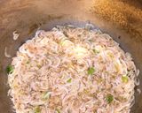 Hình bước làm 2 của món Canh rau cải nấu tép 