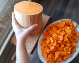Foto del paso 2 de la receta: Revuelto de calabaza naranja 👩‍🍳