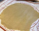 Une image de l'étape 1 de Tarte aux mandarines,pêches et fromage blanc (pâte sablée ananas gingembre).