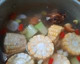 Foto langkah ke 3 dari resep Sayur Asem Tulang Sapi Bumbu Iris.