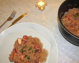 Foto do passo 6 de Arroz de pota em água de polvo