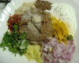 A picture of step 4 of Horse Gram Tikki.
