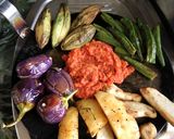 A picture of step 6 of Tawa veg fry.