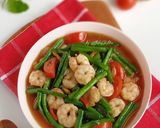 Foto langkah ke 3 dari resep Tumis Udang Kacang Panjang.