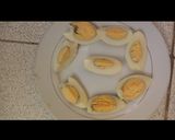 A picture of step 10 of Yam balls and egg into egg.