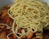 Gambar langkah 3 resipi Mee Lidi Goreng Kicap Pedas.