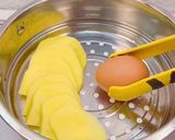 Hình bước làm 1 của món Súp rau bina (cải bó xôi)
