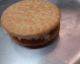A picture of step 3 of Choco pie - festive treat.