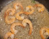 Garnélás tejszínes tagliatelle recept fázis 2 fotója