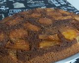 Foto del paso 4 de la receta: Torta invertida de manzana saludable