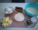Foto del paso 1 de la receta: Budín de chocolate