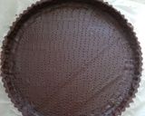 Une image de l'étape 7 de Tarte poires 🍐 / chocolat 🍫 / piment d'Espelette 😜.