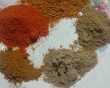 A picture of step 5 of Bhindi Chicken.
