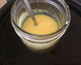 A picture of step 1 of California Farm Eggnog Liqueur and Eggnog Muffins.