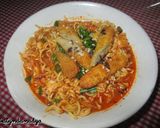 Foto langkah ke 3 dari resep Mie Rebus Kuah Pedas Ala Mei.