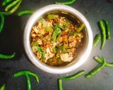 A picture of step 5 of Papad ki sabji.