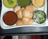 રગડા વાળી પાણીપુરી (Ragda Panipuri Recipe In Gujarati) રેસીપી સ્ટેપ4ફોટો