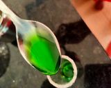 A picture of step 3 of Khus with Shrikhand shots.