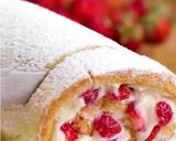 A picture of step 19 of Strawberry Cheese Cake Roll.