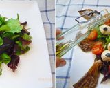Foto del paso 4 de la receta Ensalada templada de pollo, con trufa negra