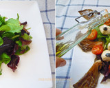 Foto del paso 4 de la receta: Ensalada templada de pollo, con trufa negra