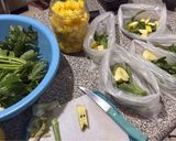 Foto del paso 3 de la receta: Green Smoothie PacksJugo Verde DETOX
