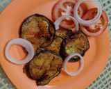 बैंगन भाजा (baingan bhaja recipe in Hindi) रेसिपी चरण 4 फोटो