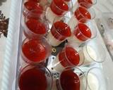 🍓Strawberry panacotta🍓 langkah memasak 4 foto