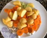 Foto del paso 1 de la receta: Cocido de garbanzos, bacalao y espinacas