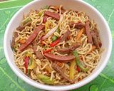 A picture of step 3 of Stir Fry Noodles.