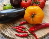 Une image de l'étape 1 de 🧺Aubergines 🍆 façon provençale 🌶️🍃.