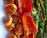 Foto del paso 3 de la receta: Parrillada de verduras con entrecot y salsa chumichurri