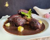 Foto del paso 10 de la receta *Pollo al vino aromatizado a la menta*