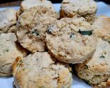 Foto del paso 4 de la receta: SCONS DE AVENA, ALBAHACA Y QUESO ❤️