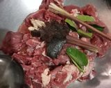 Foto langkah ke 2 dari resep Rendang Daging Kurban Bumbu Instan.