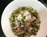 A picture of step 3 of Sprouted moong dal chaat.