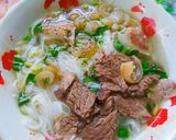 Hình bước làm 3 của món Phở bò