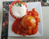 Foto del paso 5 de la receta: Albóndigas de bacalao con salsa de tomate y arroz blanco