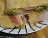 Foto del paso 4 de la receta: Sándwich de tortilla francesa rellena para la cena