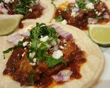A picture of step 13 of Carne Adovada.