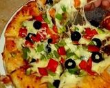 A picture of step 4 of Minced pizza.
