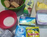 Foto langkah ke 1 dari resep Dessert box biskuit lebaran Khong guan.