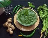 A picture of step 3 of Falhari Green Chutney / Vrat Ki Chutney.