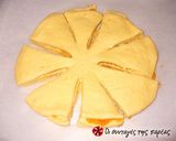 Φωτογραφία βήματος 4 της συνταγής Brioche ψωμάκι-λουλούδι με μαρμελάδα ροδάκινο
